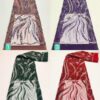 High Luxury Bridal Embroidery Beaded Lace Fabric for Evening Dress