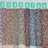 High Luxury Bridal Embroidery Beaded Lace Fabric for Evening Dress 2811