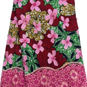 Moreway100% Cotton Swiss Voile Lace Fabric 5622