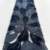 Elegant Handmade Lacer Beaded Lace Fabric with Sequins for Luxury Wedding & Party Dresses