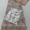 High Quality Luxury Bridal Beaded Embroidery Lace Fabric for Evening & Wedding Dress EM002