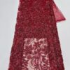 2026 Hot Sale Beaded Embroidery Fabric | Real Pearl Bead Luxury Dress Material0519