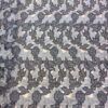 Luxurious 3D floral sequin beaded ribbon embroidery lace fabric